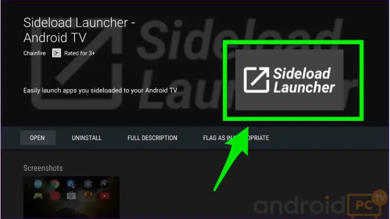 تثبيت Sideload Launcher على Firestick و Android TV